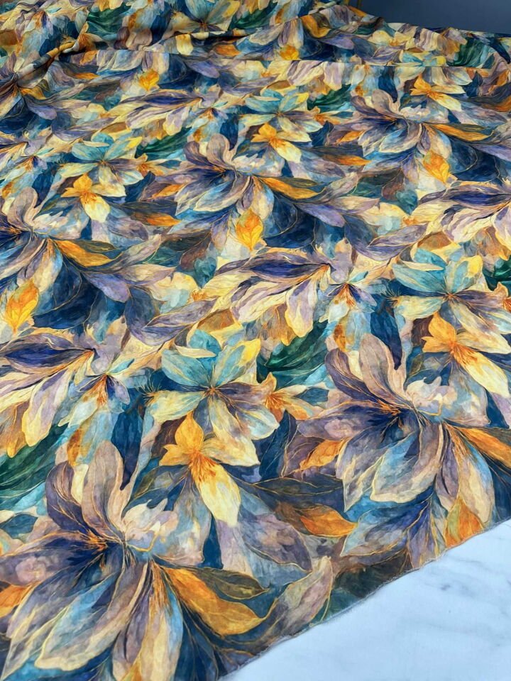 Gulitti Likralı Krep Kumaş