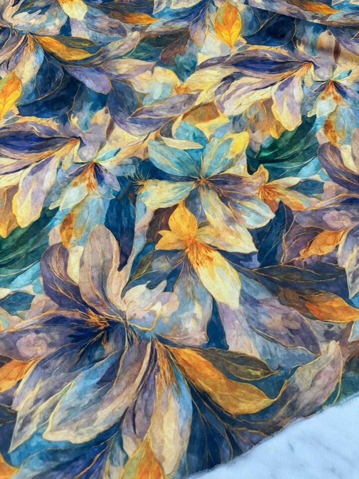 Gulitti Likralı Krep Kumaş