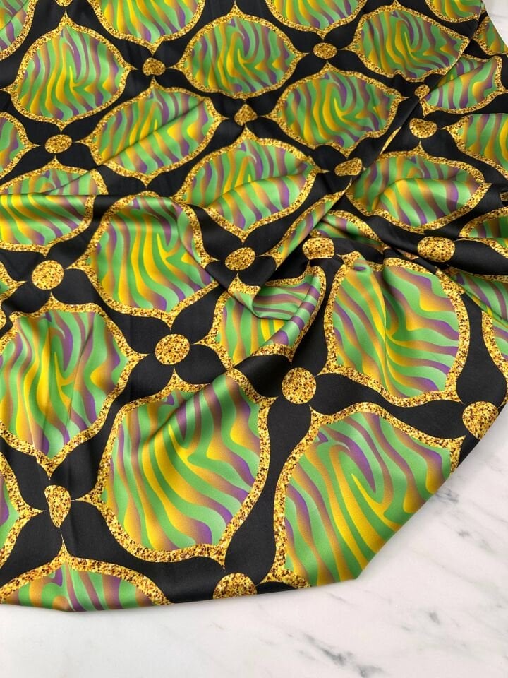 Marja Desen Elbiselik Gömleklik İpek Saten Kumaş