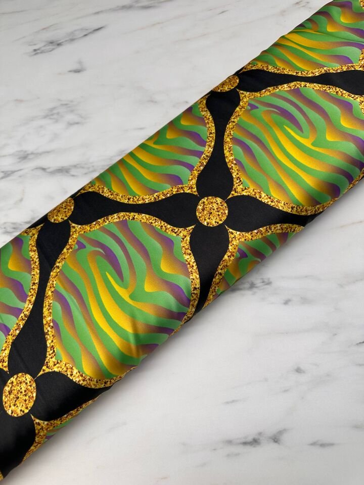 Marja Desen Elbiselik Gömleklik İpek Saten Kumaş