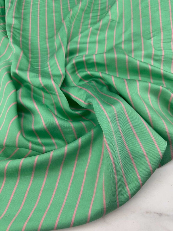 İndirimli Filoş Çizgili Viskon Elbise Etek Pantolon Tunik