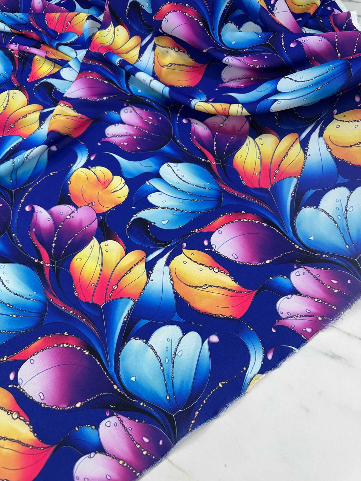 Filinta Likralı Krep Kumaş