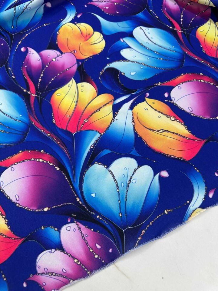 Filinta Likralı Krep Kumaş