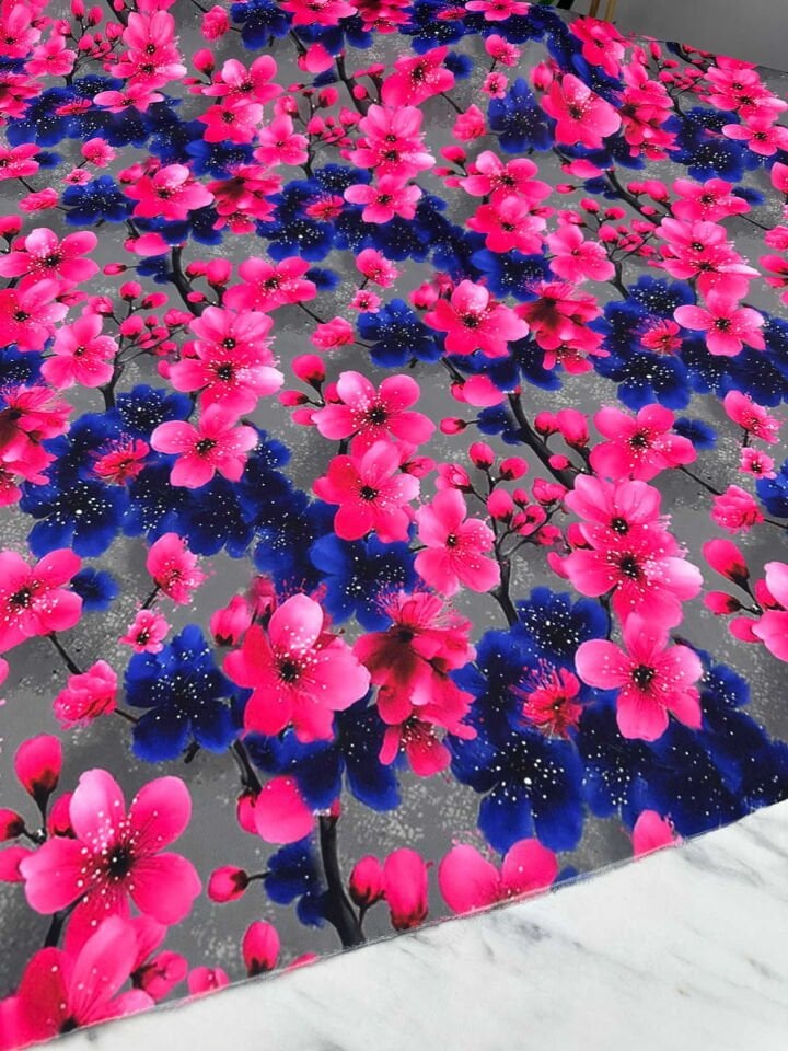 Sosa Likralı Krep Kumaş