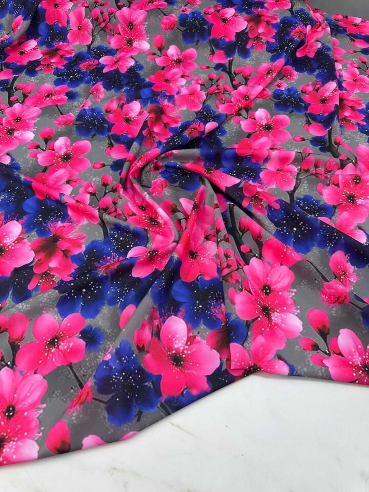 Sosa Likralı Krep Kumaş