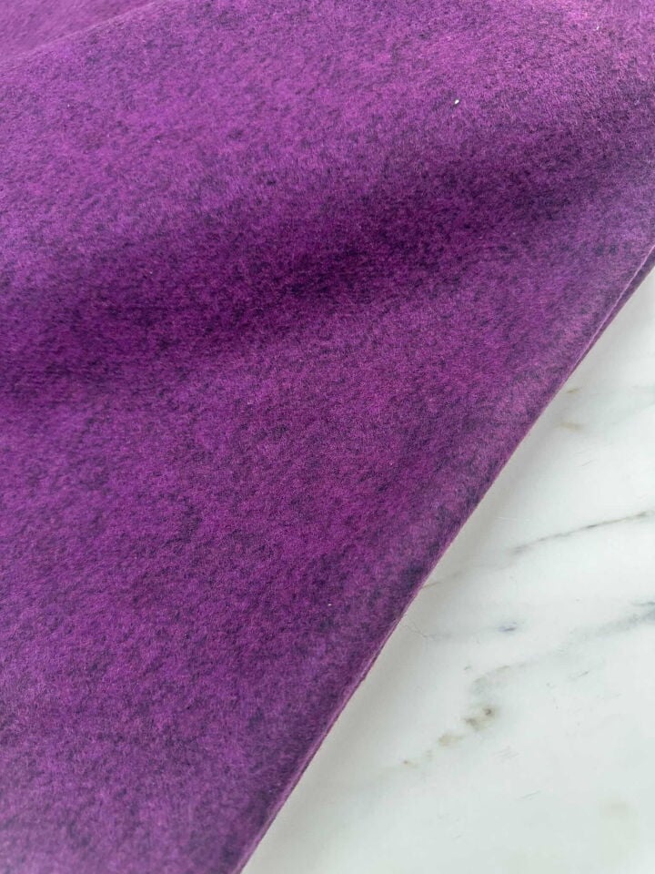 Mor Renk Örme Kumaş Elbise Etek Ceket Olarak Kullanabilirsiniz