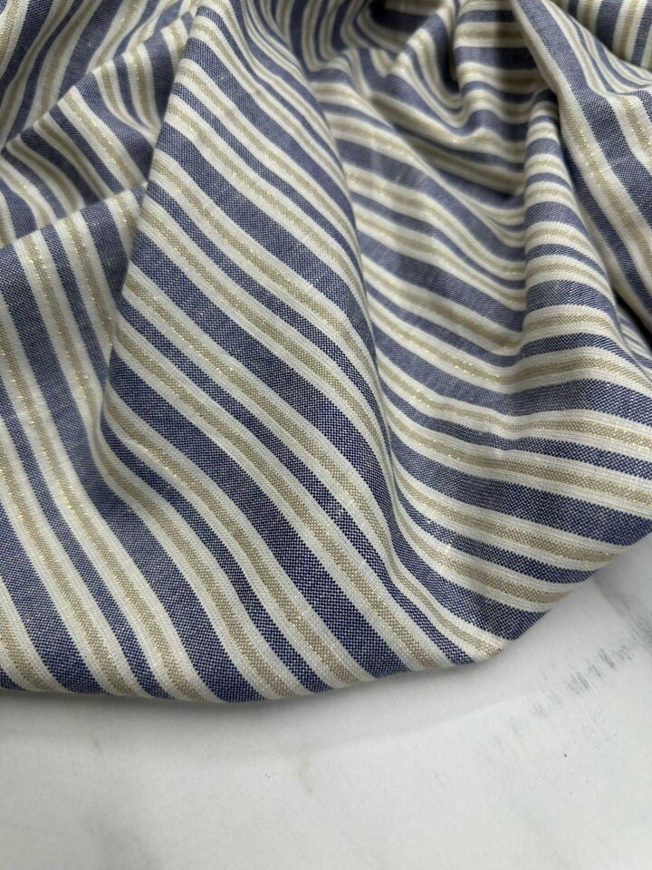 Poyraz Çizgili Keten