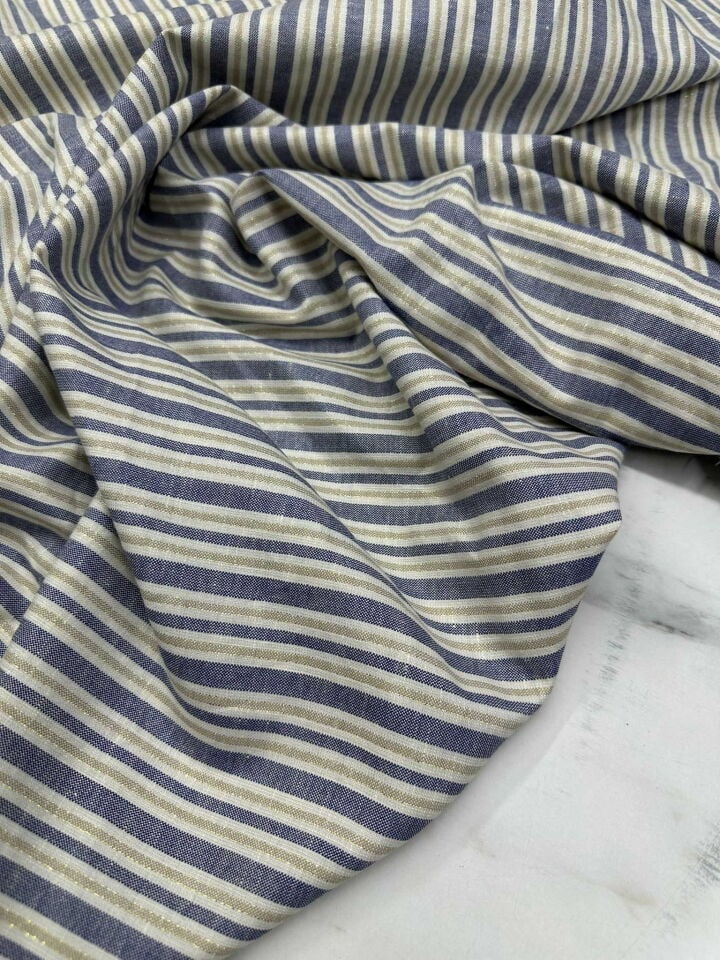 Poyraz Çizgili Keten