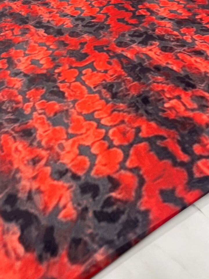 Leona Desen Elbiselik Gömleklik Tivil Saten Kumaş