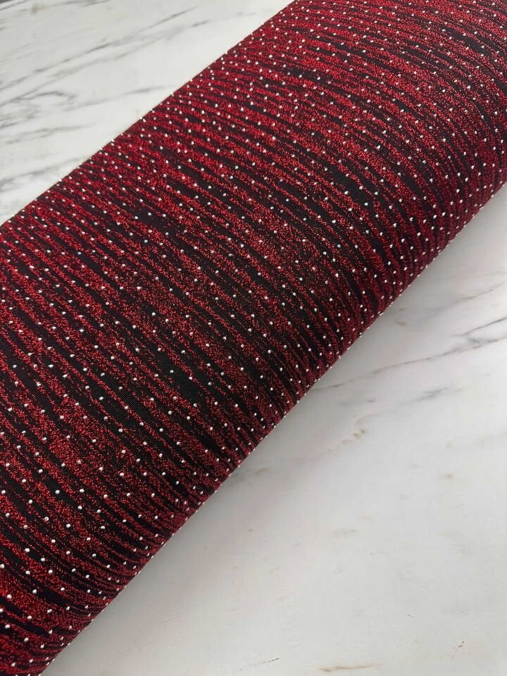 Fantazi Taşlı Simli Örme Elbise Etek Gömlek Şalvar