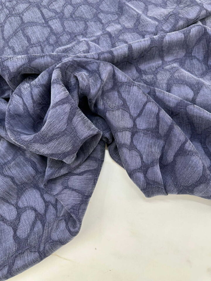 Zendara Kupra Gül İpek Kumaş