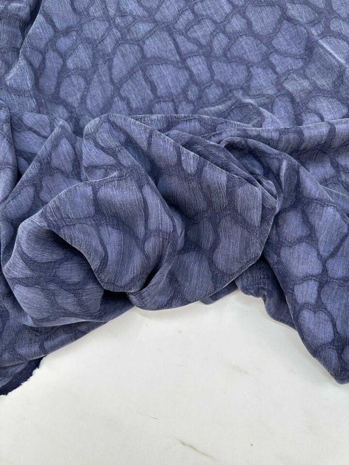 Zendara Kupra Gül İpek Kumaş