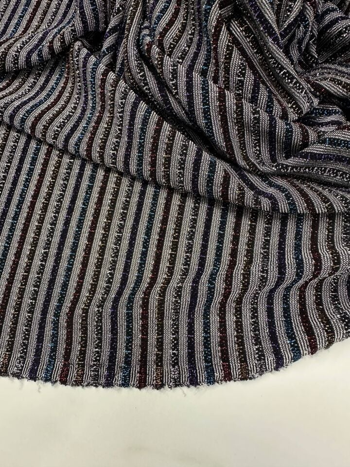 Fantazi Simli Örme Elbiselik Gömleklik Şalvarlık