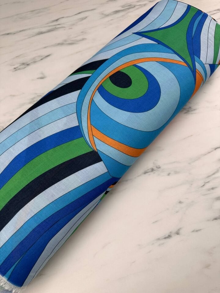 Verona Desen Elbiselik Pantolonluk Keten Kumaş