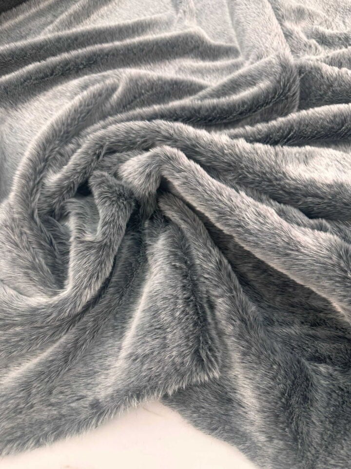 Füme Kürk Pelüş Yelek Ceket Kapşonlu Olarak Kullanabilirsiniz