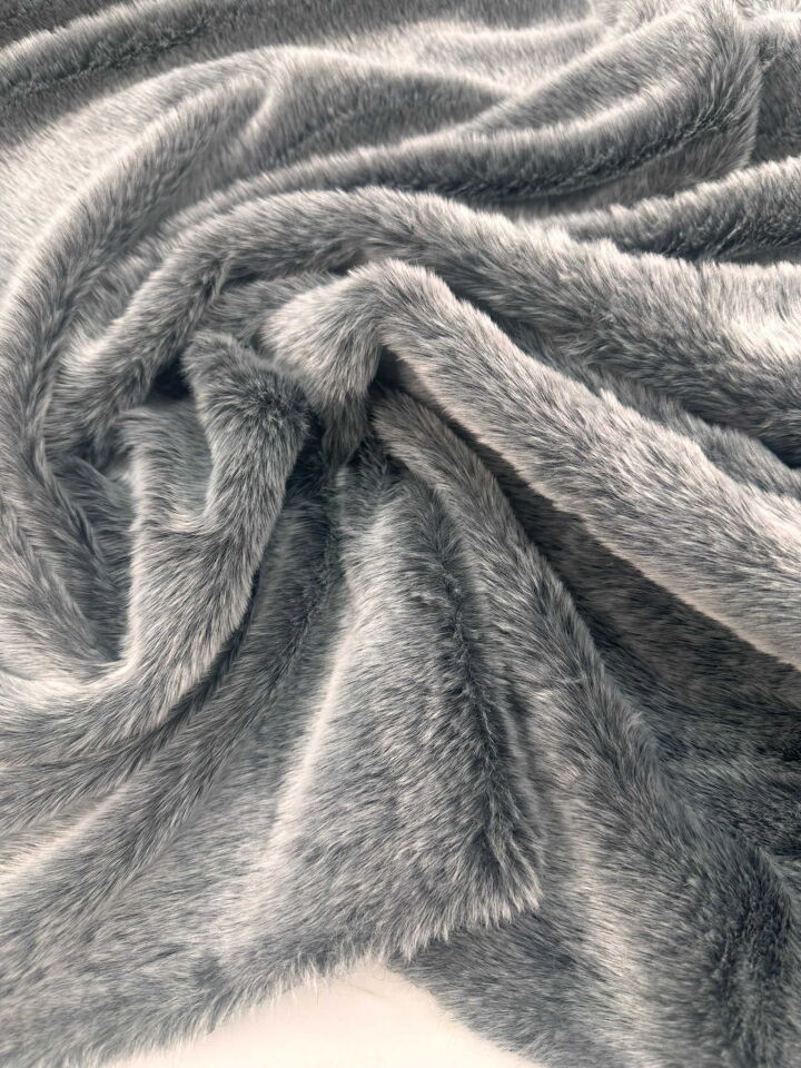 Füme Kürk Pelüş Yelek Ceket Kapşonlu Olarak Kullanabilirsiniz