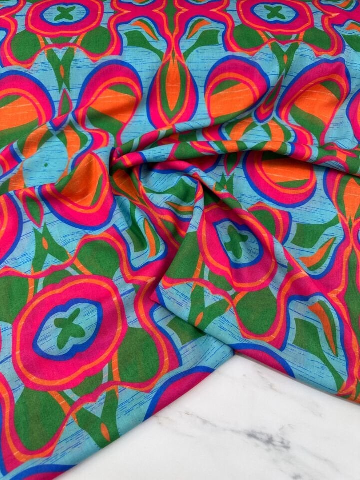 Yüzde Yüz Pamuklu İnce Elbiselik Gömleklik