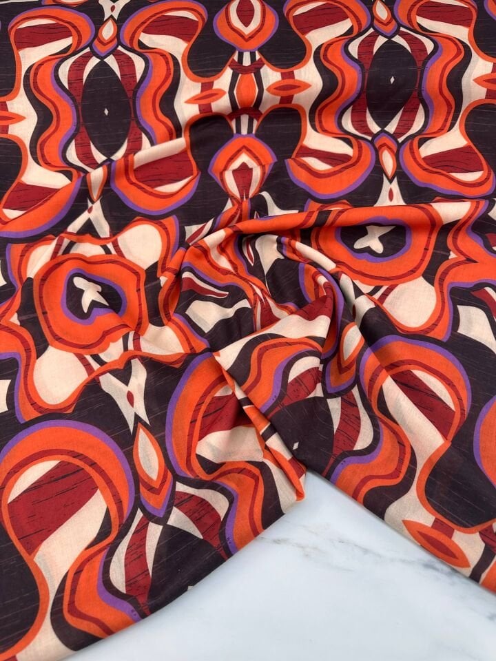 Yüzde Yüzde Pamuklu İnce Elbiselik Gömleklik