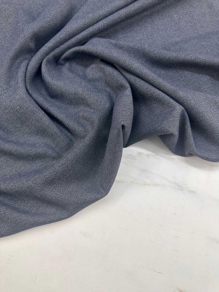 Kuş Gözü Dokuma Poliviskon Kumaş Etek Pantolon Elbise