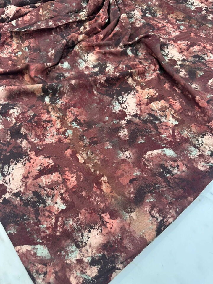 Kaşmir Belmando Dijital Baskı Etek Elbise Şalvar