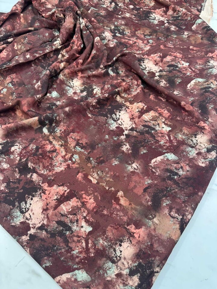 Kaşmir Belmando Dijital Baskı Etek Elbise Şalvar