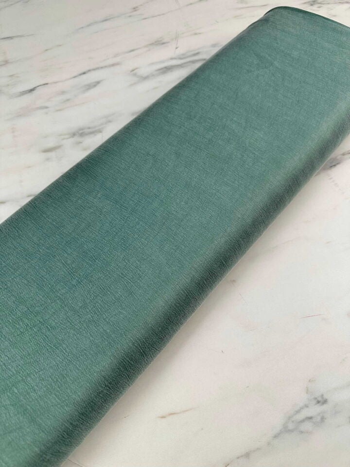 Mint Yeşili İpek Kupra