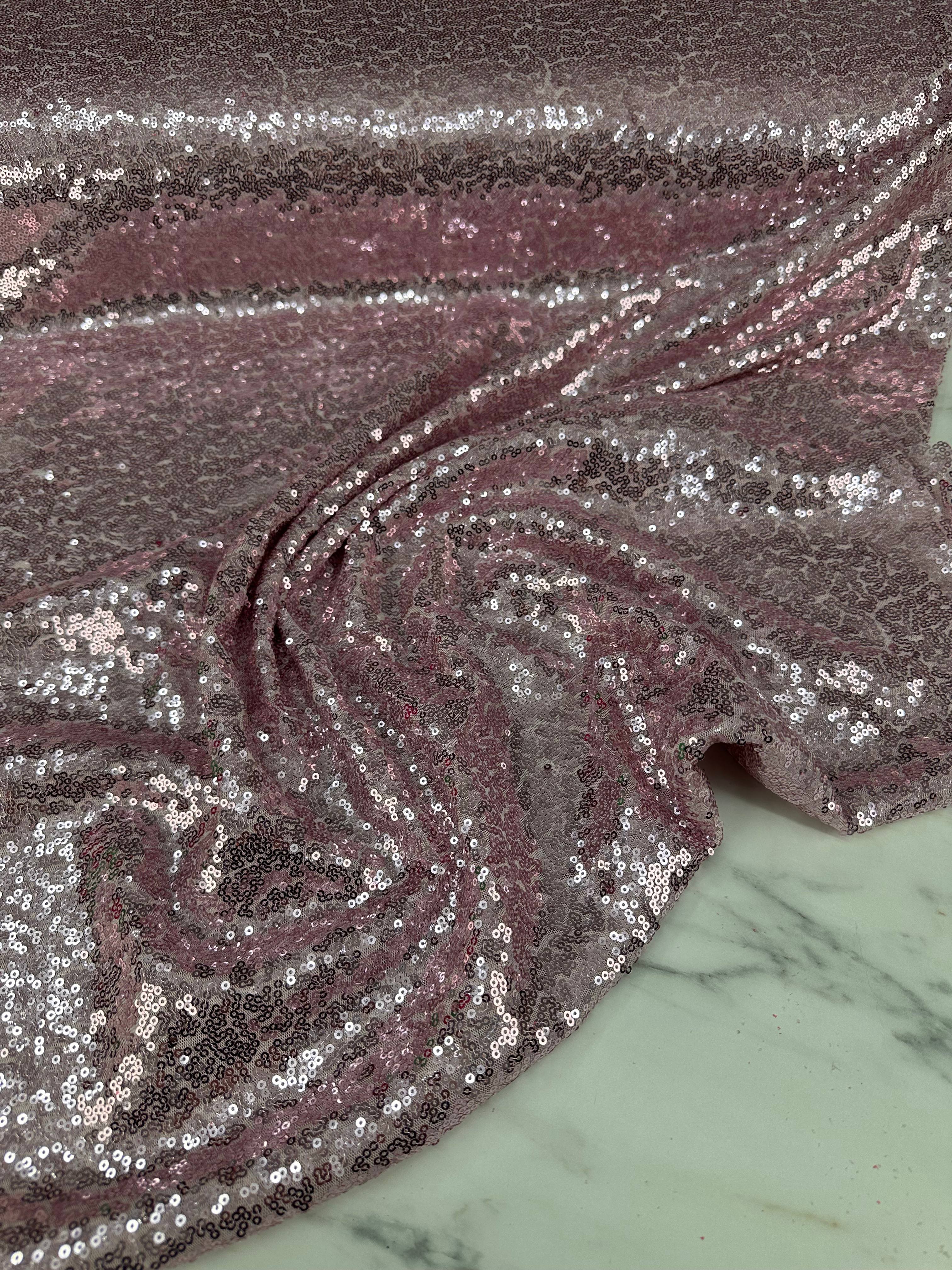 Toz Pempe 3 milim Elbiselik Şalvarlık Payet Kumaş