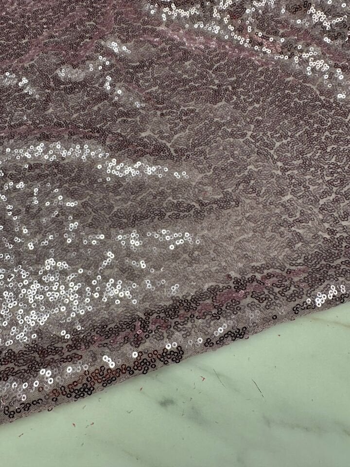 Toz Pempe 3 milim Elbiselik Şalvarlık Payet Kumaş