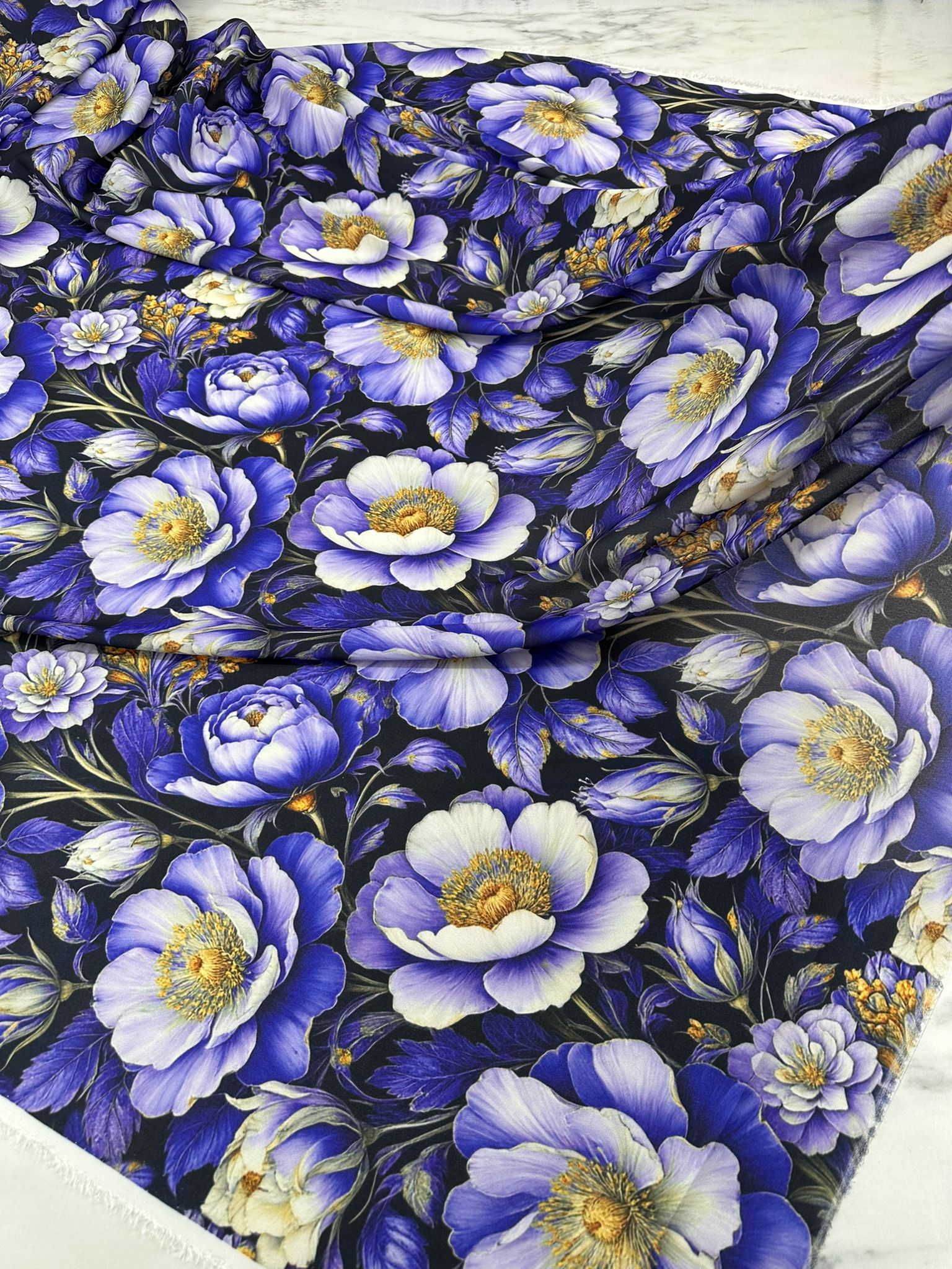 Velora Desen krep Kumaş