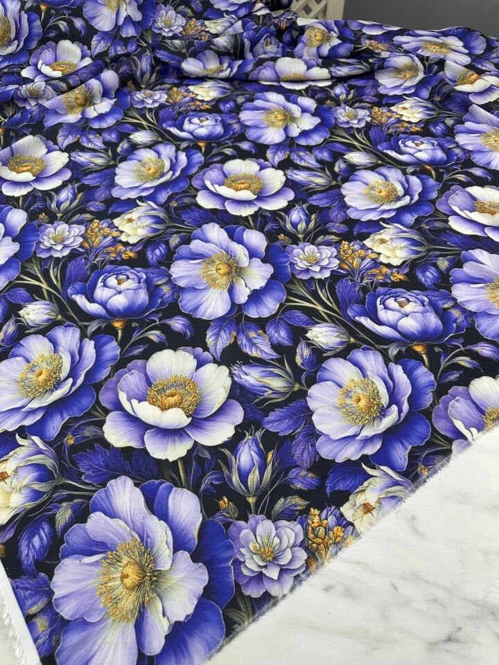 Velora Desen krep Kumaş