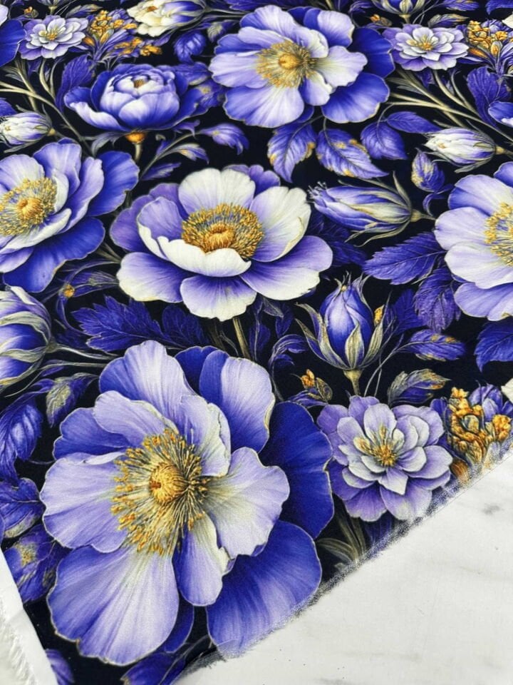 Velora Desen krep Kumaş