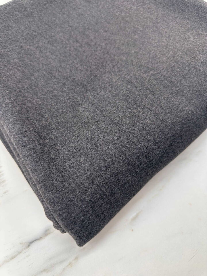 1 Ci Kalıte Füme Renk  Kaşe Ceket Kap Yelek Etek