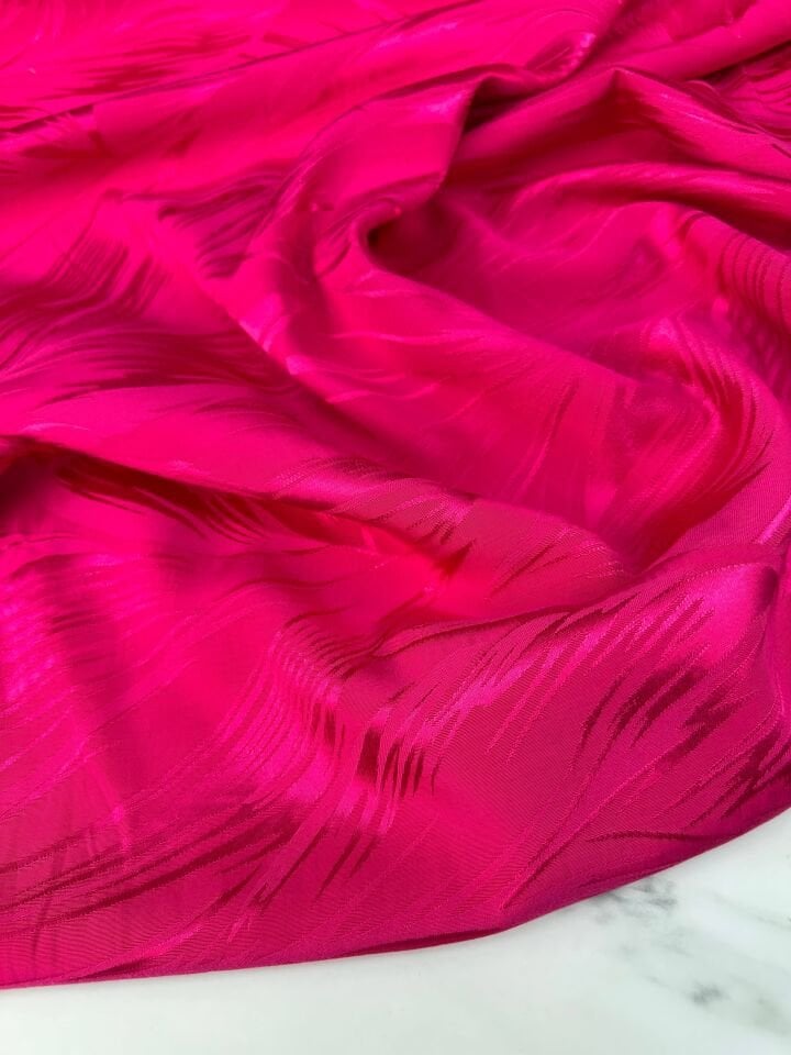 Pempe Yaprak Desen Elbiselik Şalvarlık Javenes Kumaş