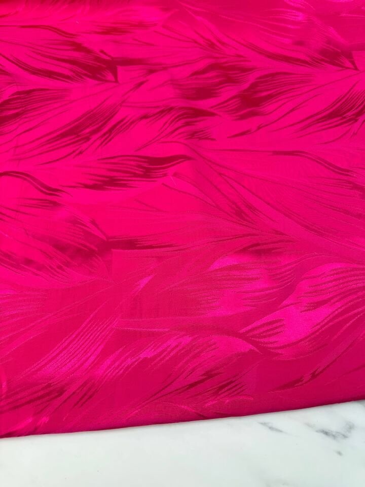 Pempe Yaprak Desen Elbiselik Şalvarlık Javenes Kumaş