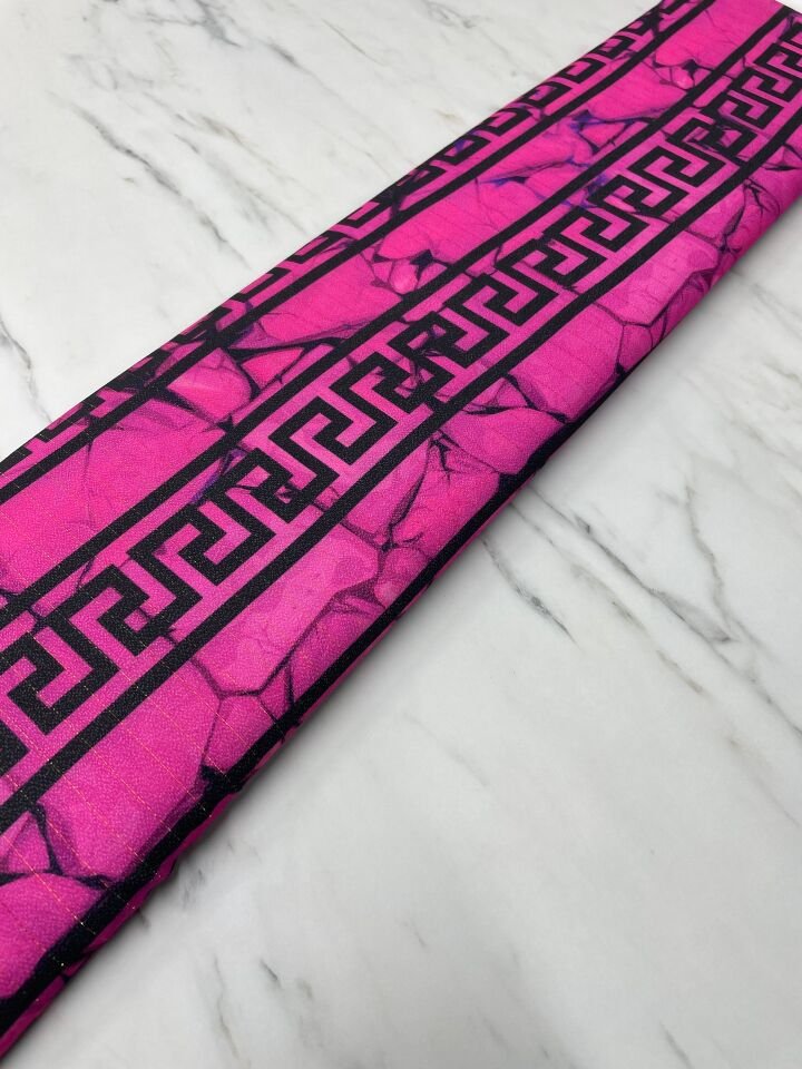 Yunan Motifleri Desen Elbiselik Gömleklik Krep Kumaş