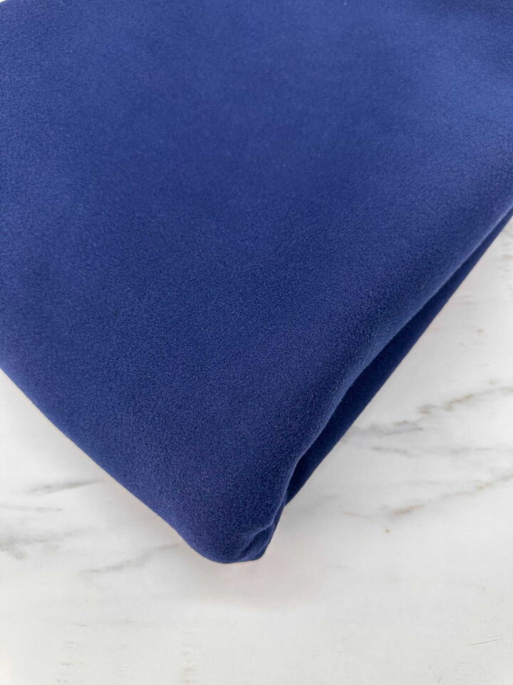 Lacivert 1 Ci Kalite Kaşe Kumaş Etek Ceket Kap