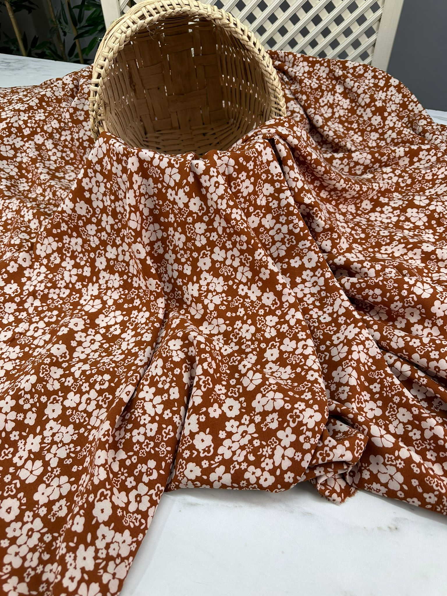 Sümbül Viskon Kumaş