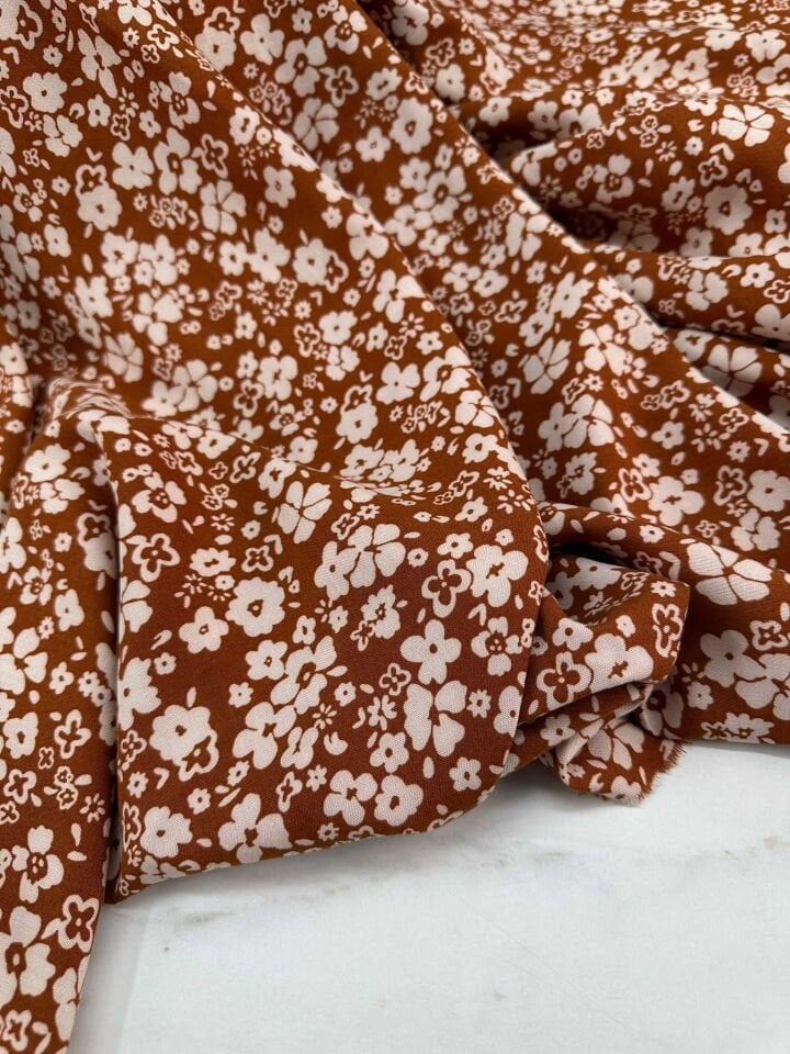 Sümbül Viskon Kumaş