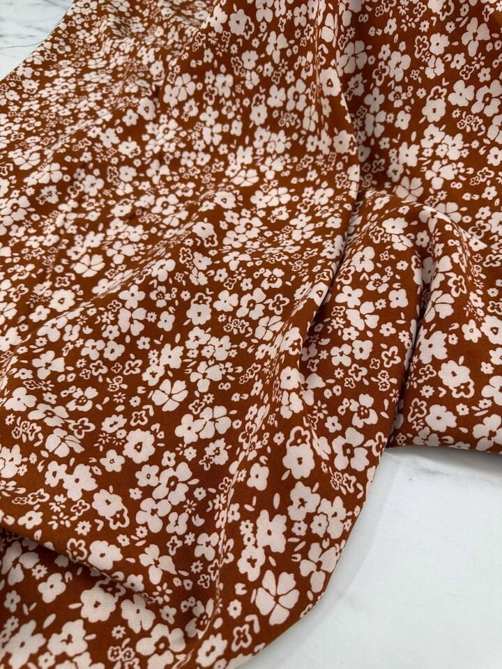 Sümbül Viskon Kumaş