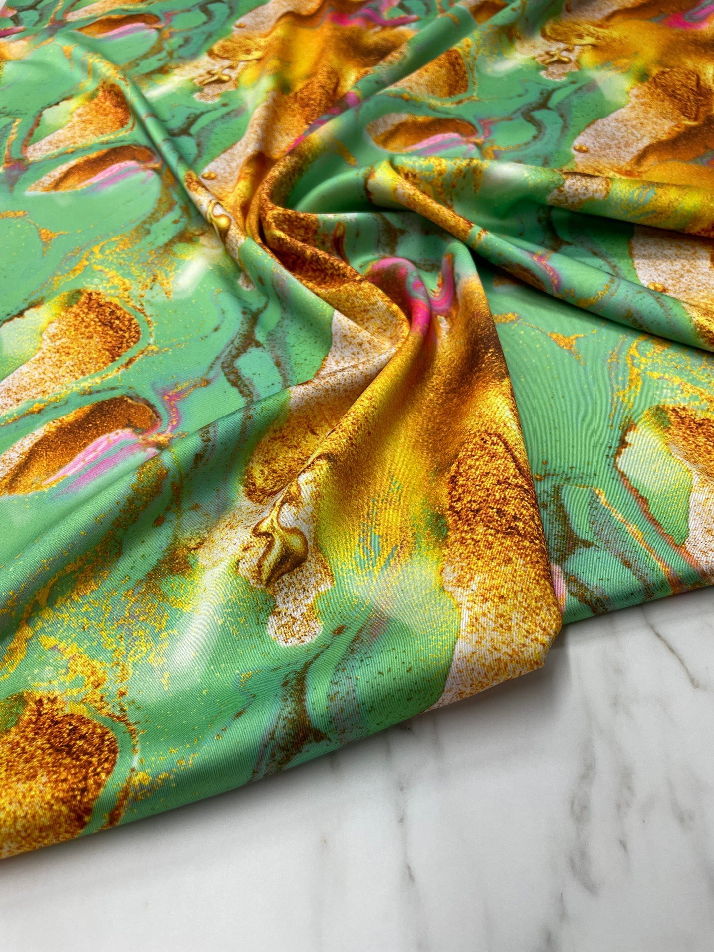 Riva Desen Elbiselik Gömleklik Tivil Saten Kumaş