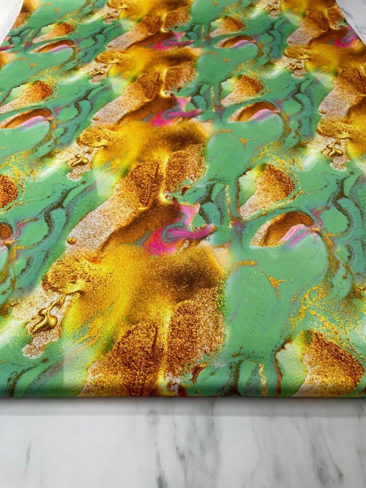 Riva Desen Elbiselik Gömleklik Tivil Saten Kumaş