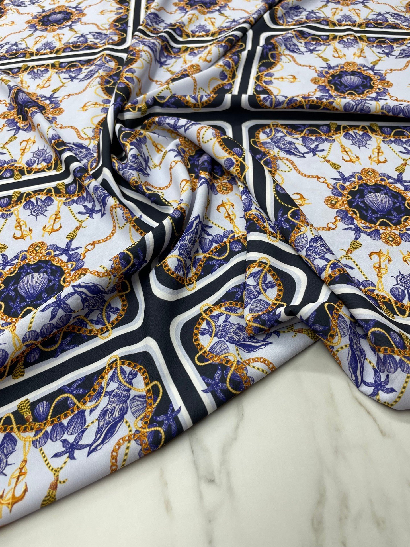 Rova Desen Elbiselik Gömleklik Tivil Saten Kumaş