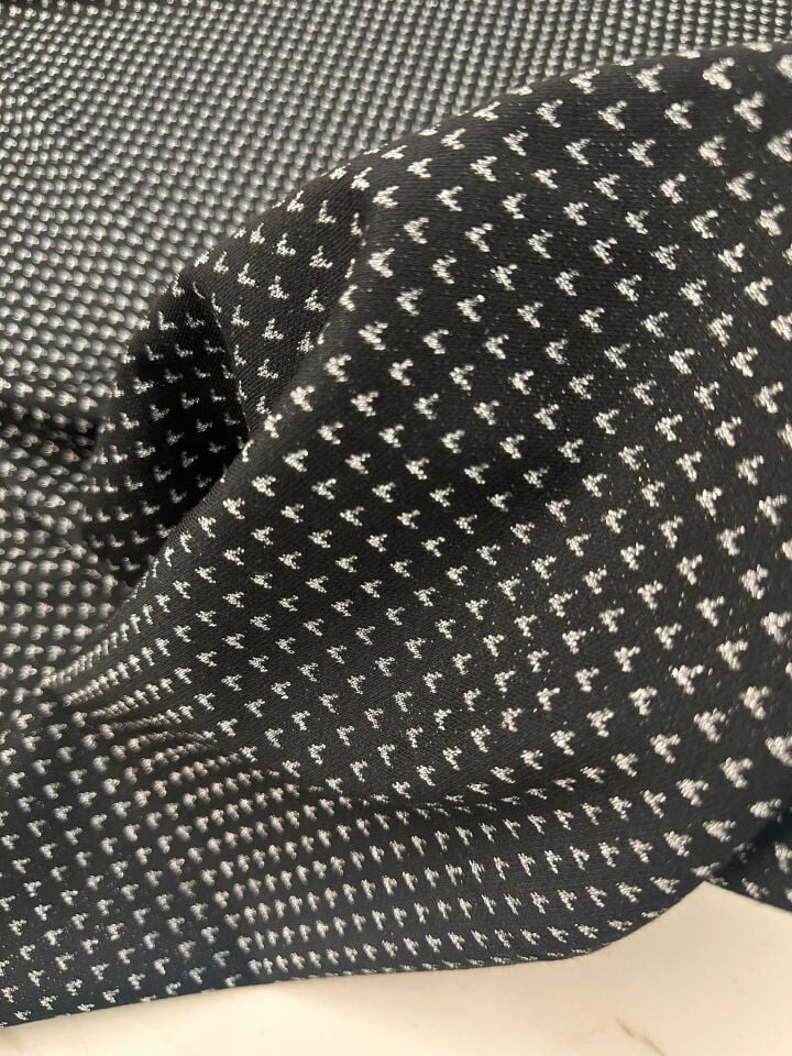 Fantazi Sim İşleme Çelikli Penye Elbise Etek Hırka