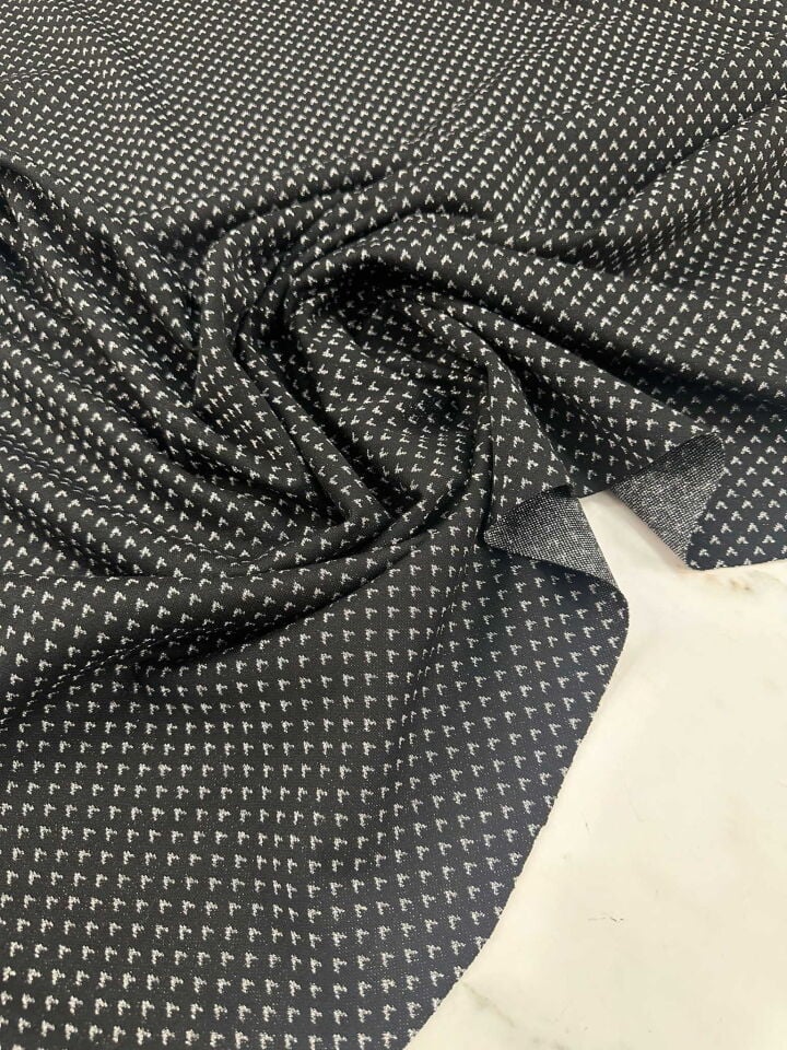 Fantazi Sim İşleme Çelikli Penye Elbise Etek Hırka