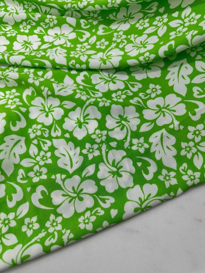 Milas Çiçegi Viskon Kumaş