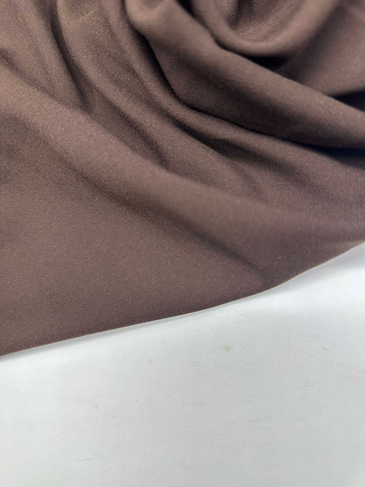 Düz Kahfe Viskon Kumaş