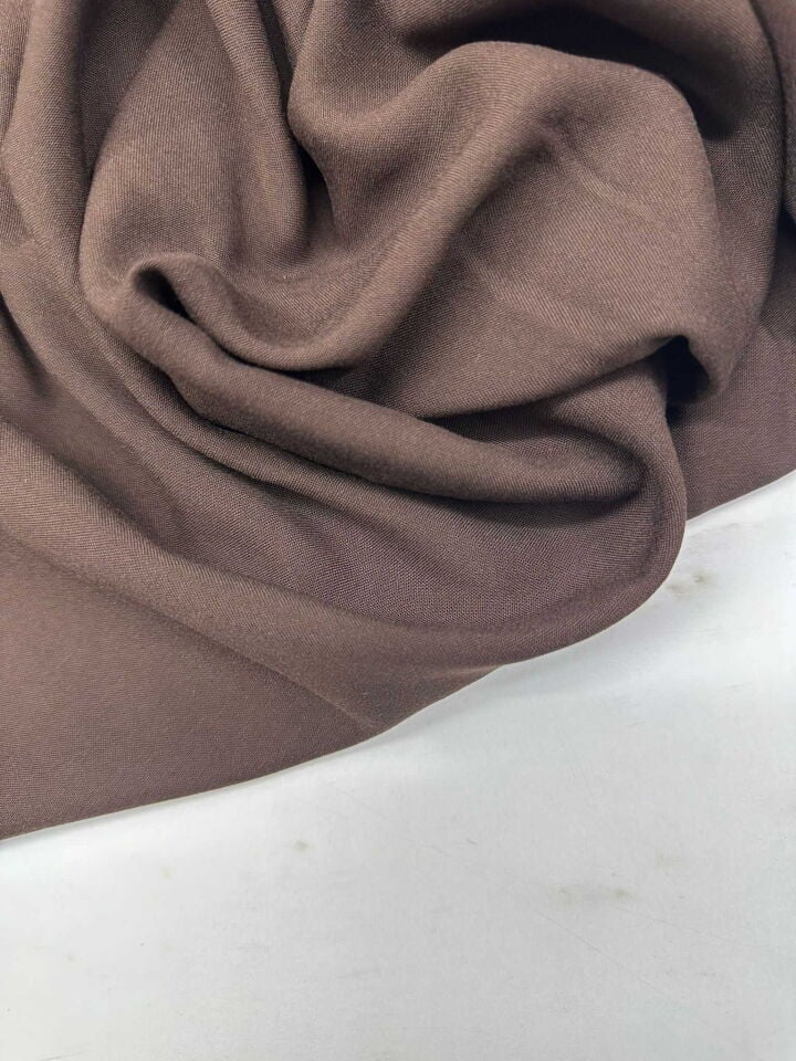 Düz Kahfe Viskon Kumaş