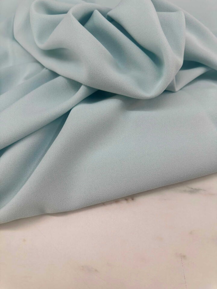 Açık Mint Yeşili Jorjet Kumaş