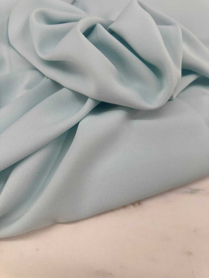 Açık Mint Yeşili Jorjet Kumaş