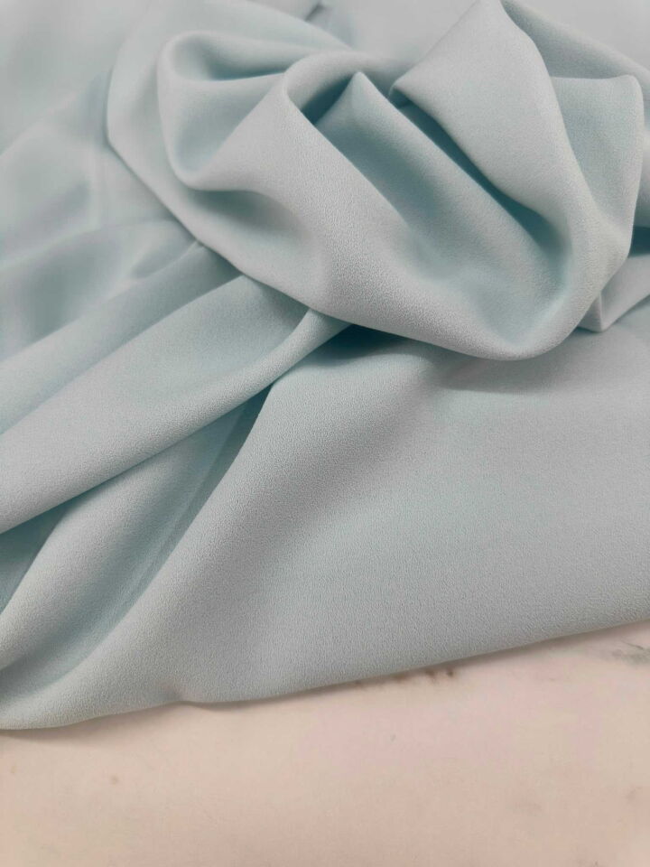 Açık Mint Yeşili Jorjet Kumaş